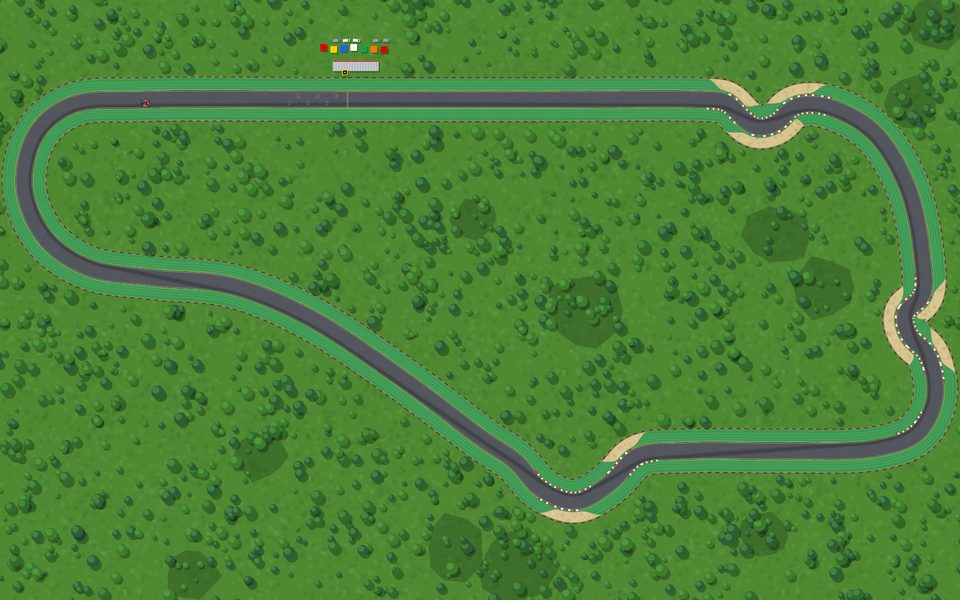 Circuit Il Tempio vu du ciel