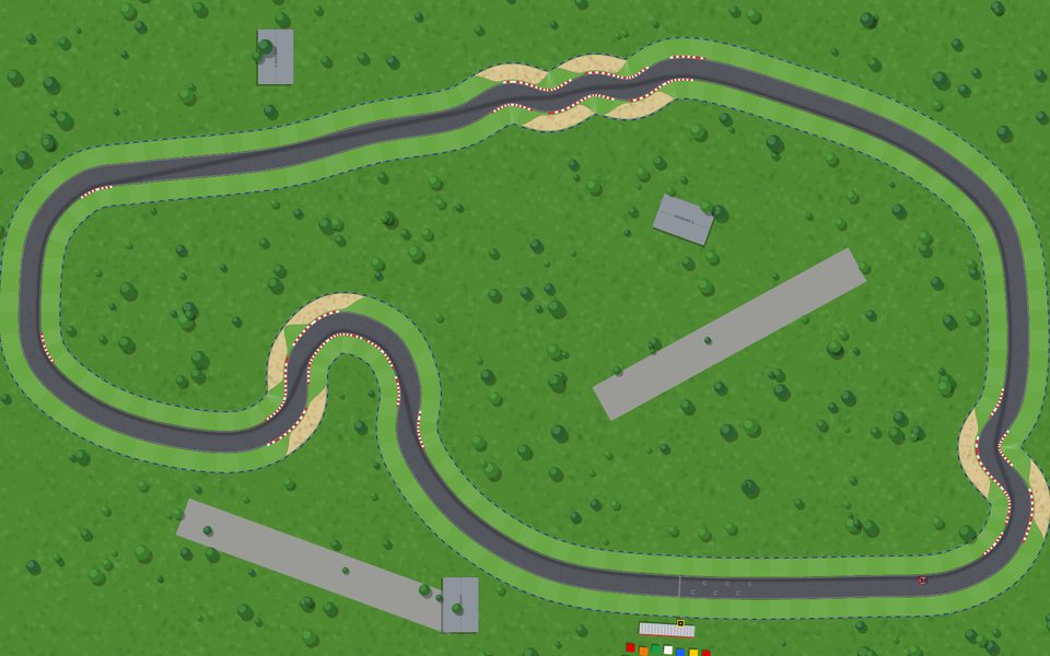 Circuit L'Aérodrome vu du ciel
