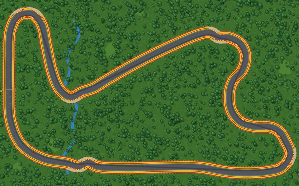 Circuit Le Raidillon vu du ciel